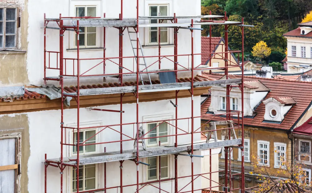 Fassadensanierung und Kellersanierung in Darmstadt